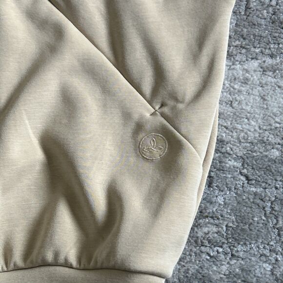 prAna Shea Hot Spell Anorak Women XS Jacket Pink Tan 1/2 Zip Pullover Sweatshirt - Picture 6 of 7
